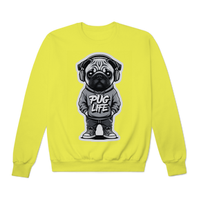 Moletom Quality Fechado Pug Life