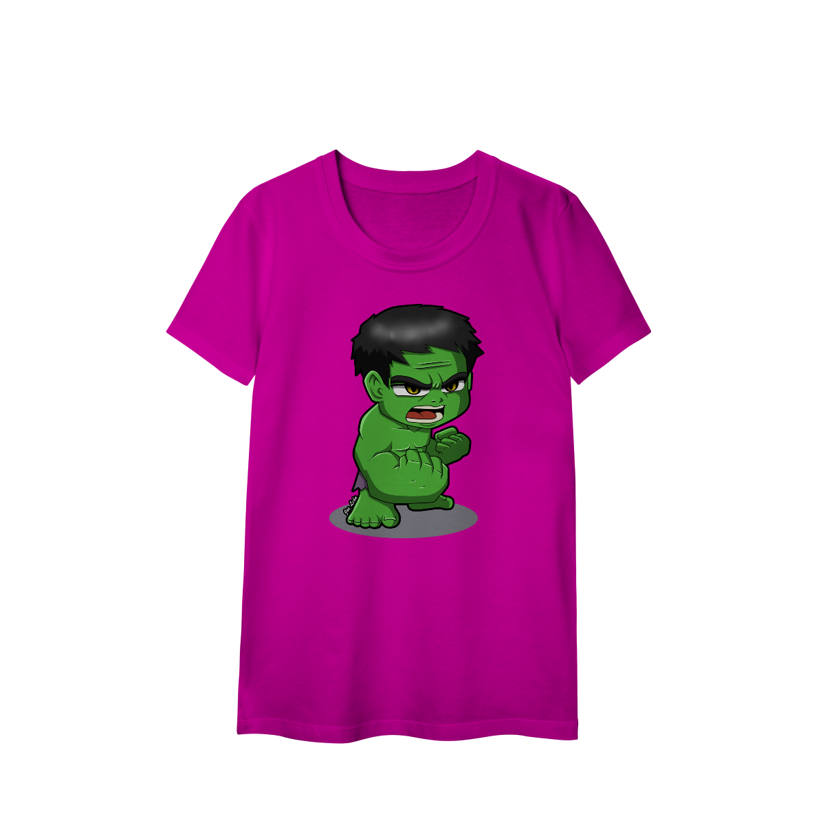 Camisa Baby Long Classic Hulk Esmaga