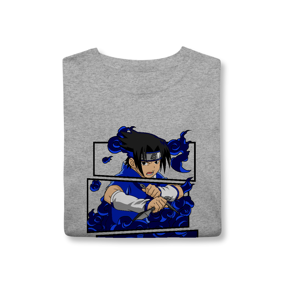Camisa T-Shirt Classic Sasuke Naruto Clássico