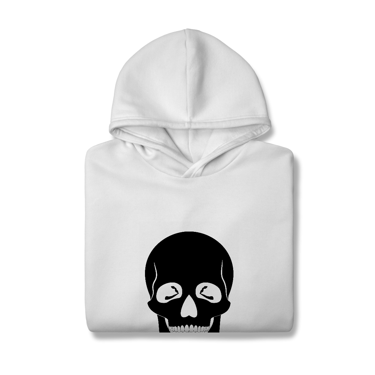 Casaco Moletom Quality Canguru Caveira Preta