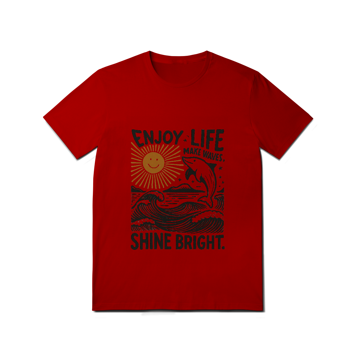 Camisa T-Shirt Quality Enjoy Life