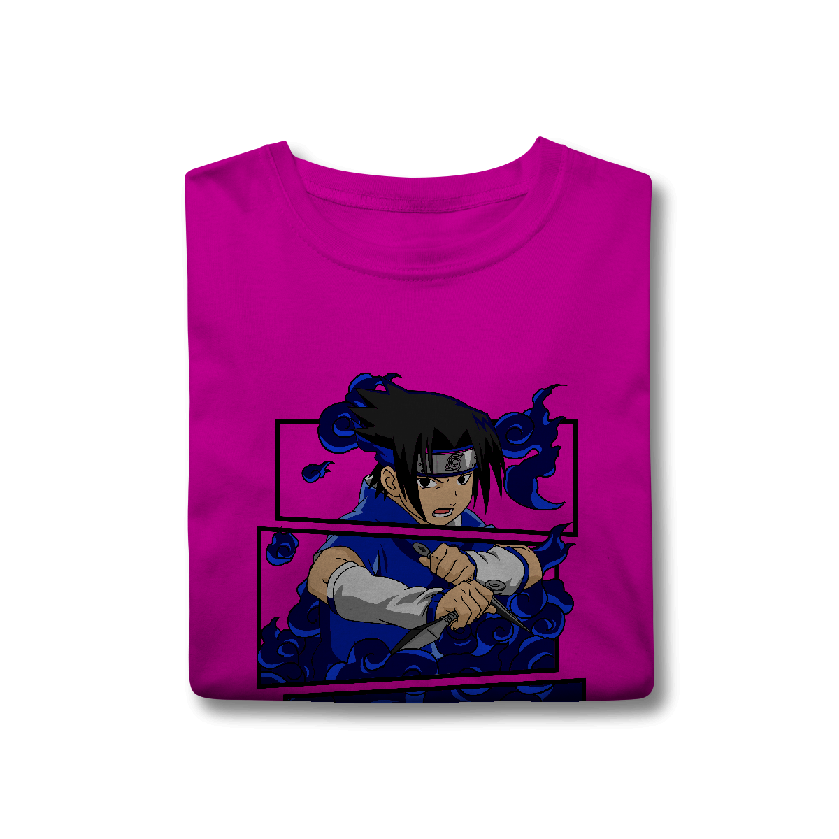 Camisa T-Shirt Classic Sasuke Naruto Clássico