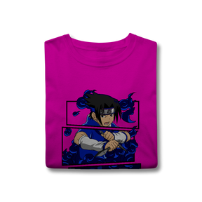 Camisa T-Shirt Classic Sasuke Naruto Clássico