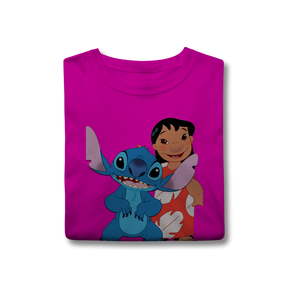 Camisa T-Shirt Classic Lilo e stitch