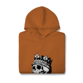 Casaco Moletom Quality Canguru Caveira Rei