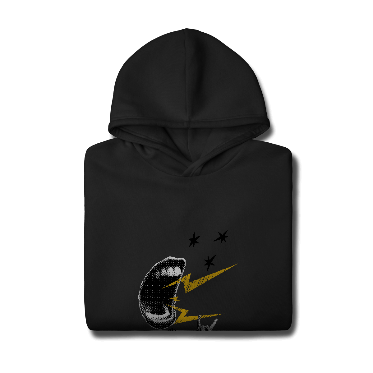 Casaco Moletom Quality Canguru Rock N Roll