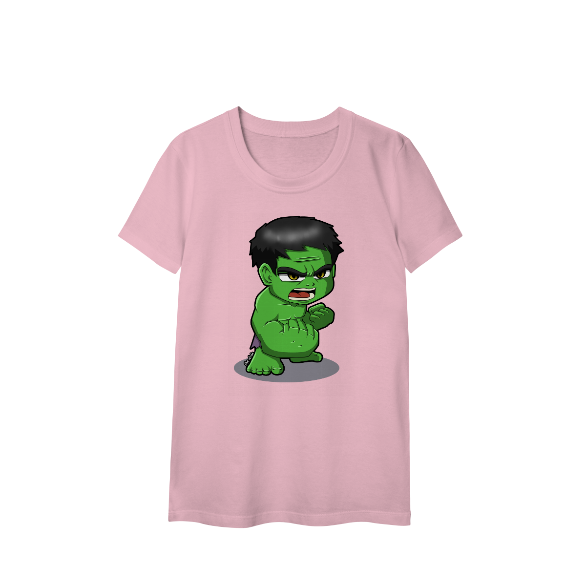 Camisa Baby Long Classic Hulk Esmaga