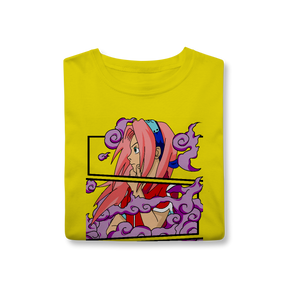 Camisa T-Shirt Classic Sakura Naruto Clássico