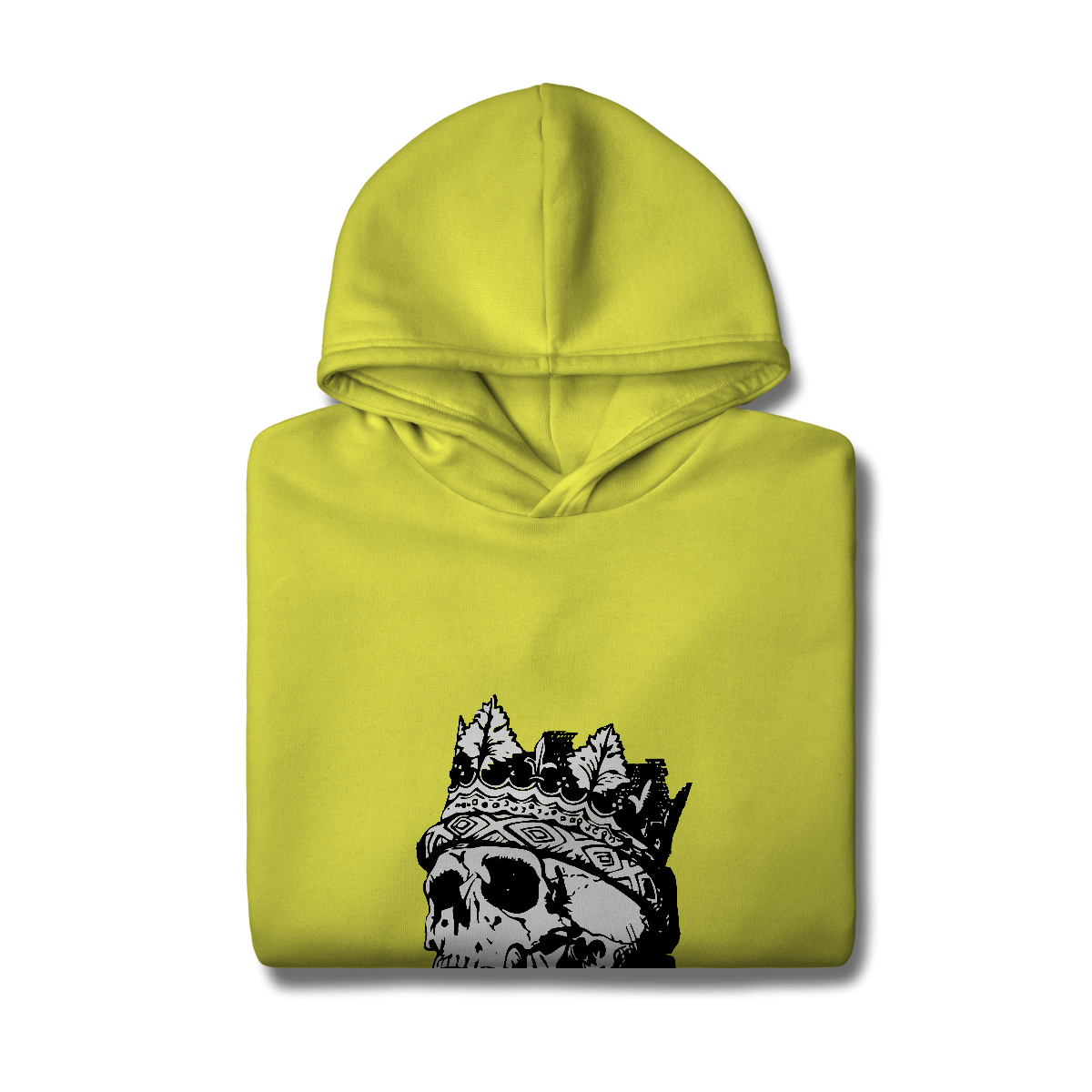 Casaco Moletom Quality Canguru Caveira Rei