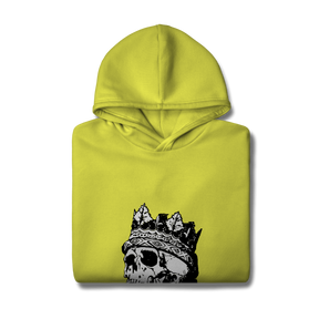 Casaco Moletom Quality Canguru Caveira Rei