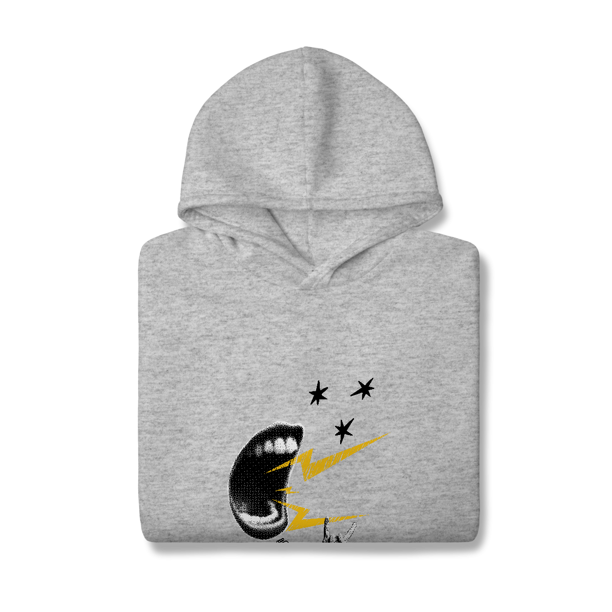 Casaco Moletom Quality Canguru Rock N Roll