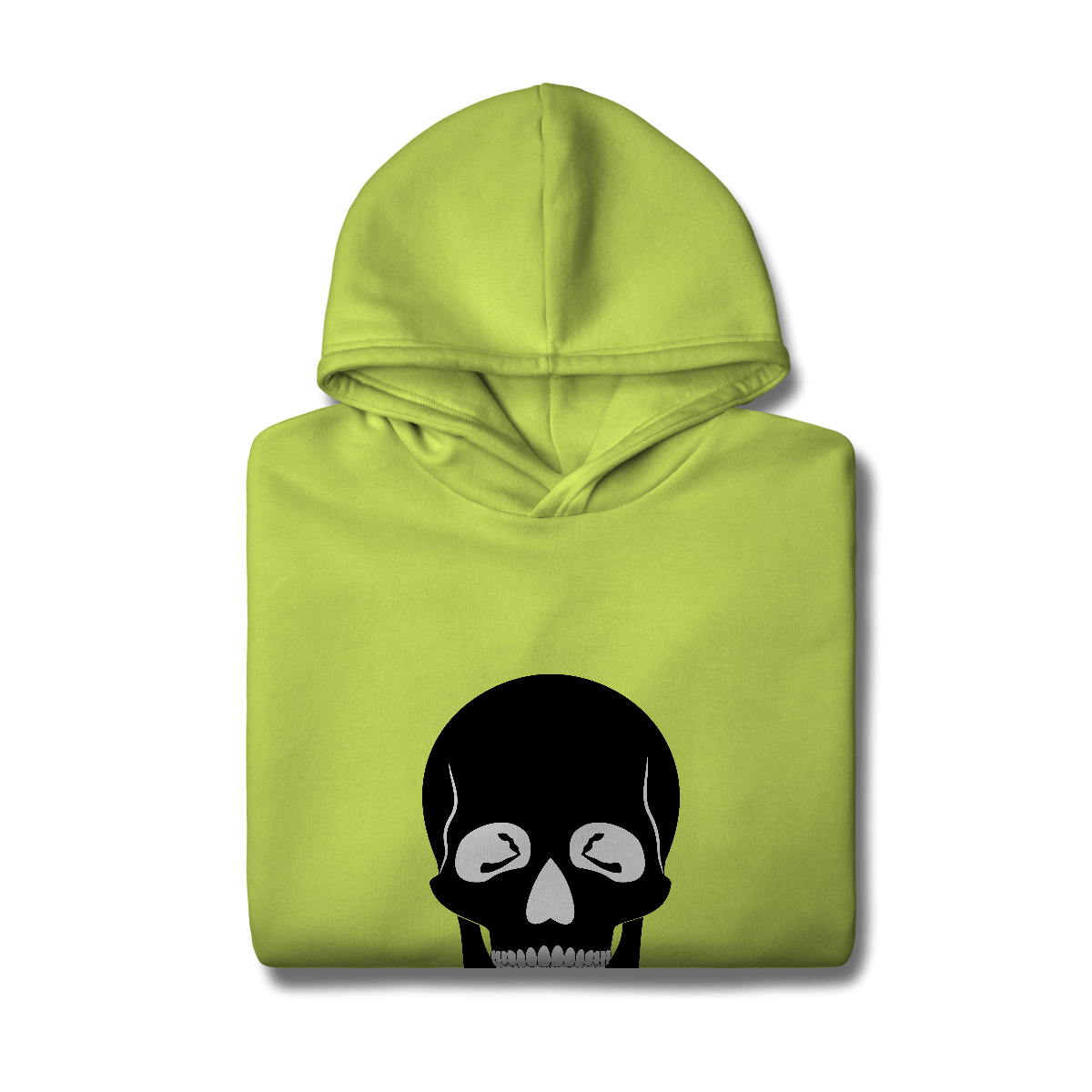 Casaco Moletom Quality Canguru Caveira Preta