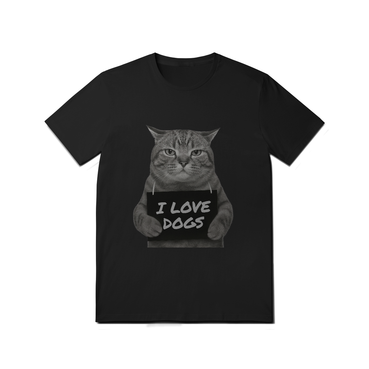 Camisa T-Shirt Quality I Love Dogs