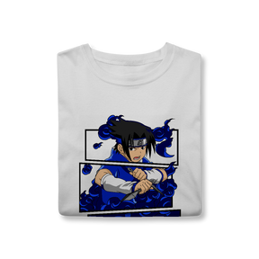 Camisa T-Shirt Classic Sasuke Naruto Clássico