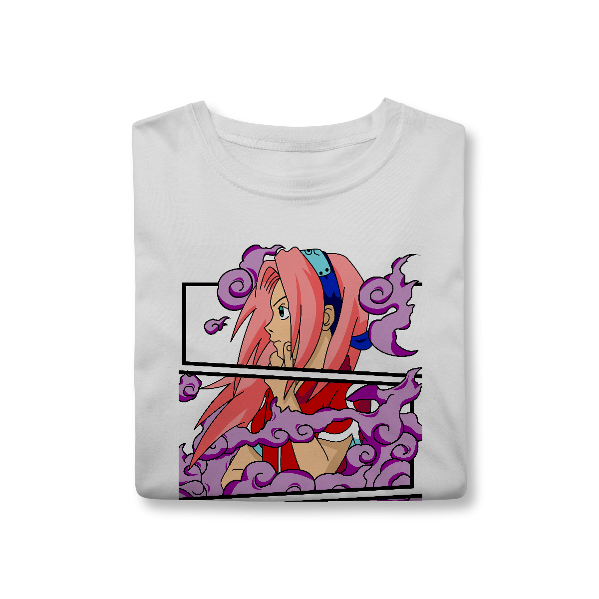 Camisa T-Shirt Classic Sakura Naruto Clássico