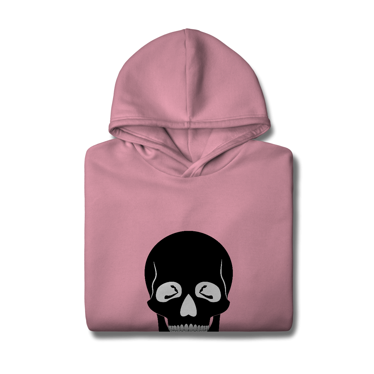 Casaco Moletom Quality Canguru Caveira Preta