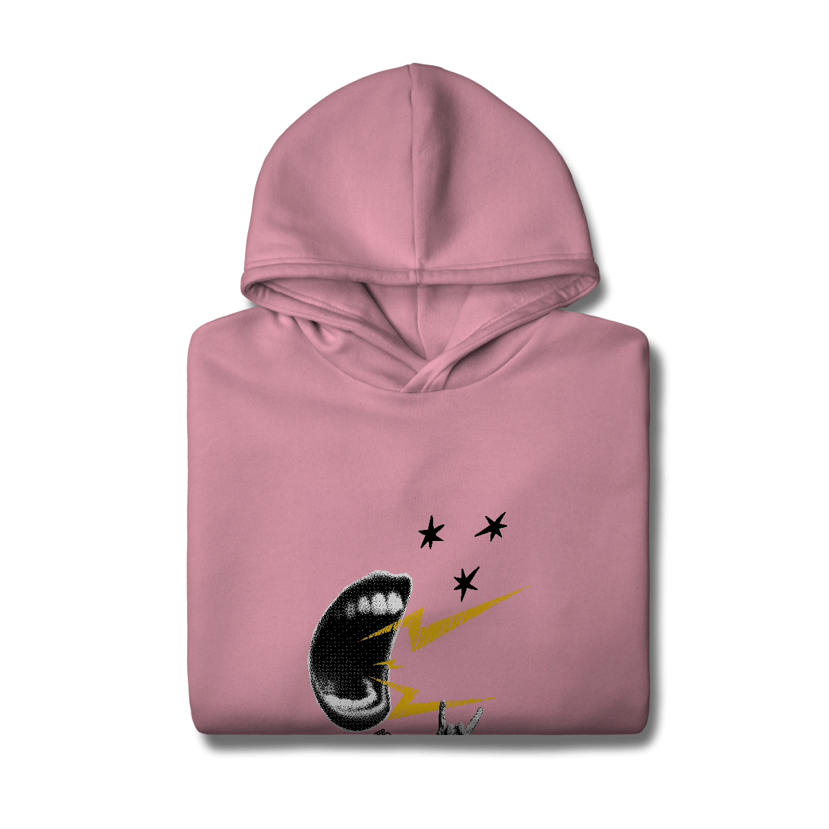 Casaco Moletom Quality Canguru Rock N Roll