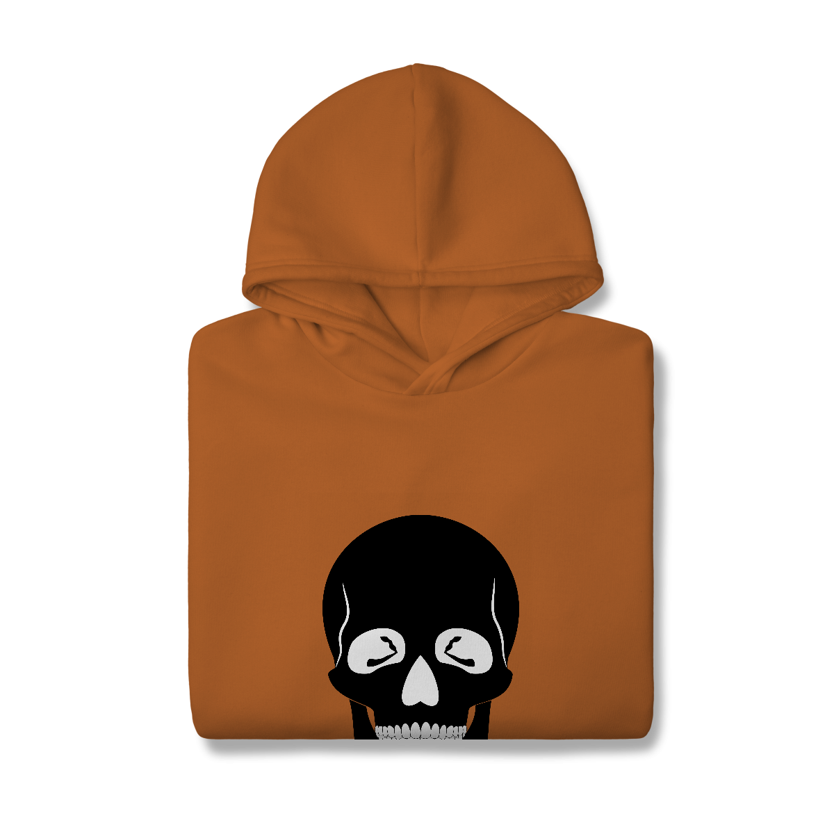 Casaco Moletom Quality Canguru Caveira Preta