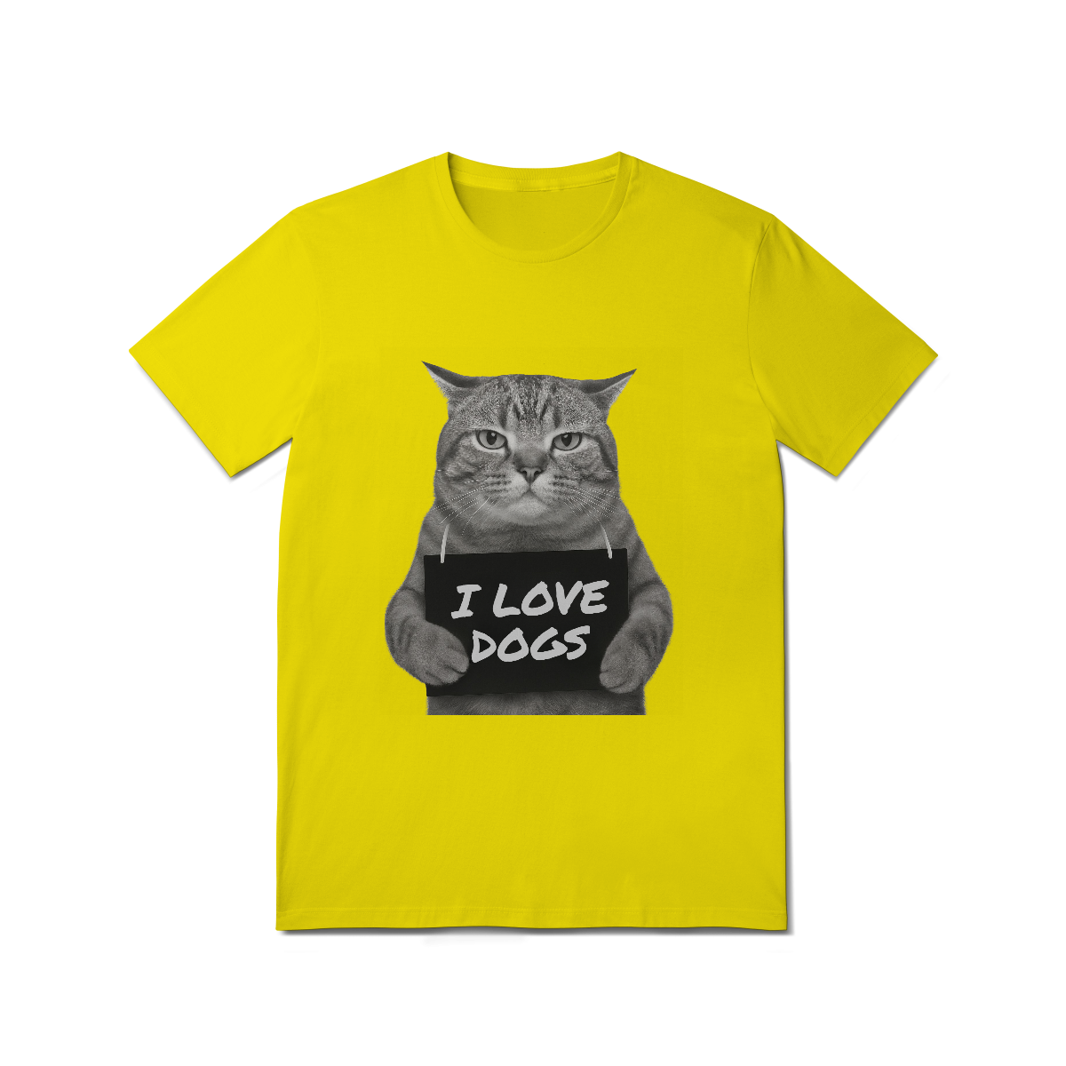 Camisa T-Shirt Quality I Love Dogs