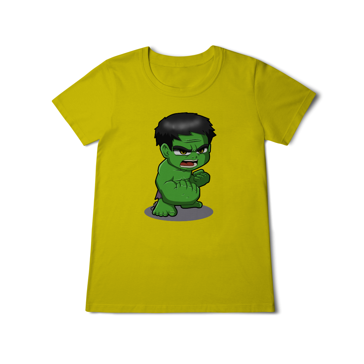Camisa Baby Long Classic Hulk Esmaga