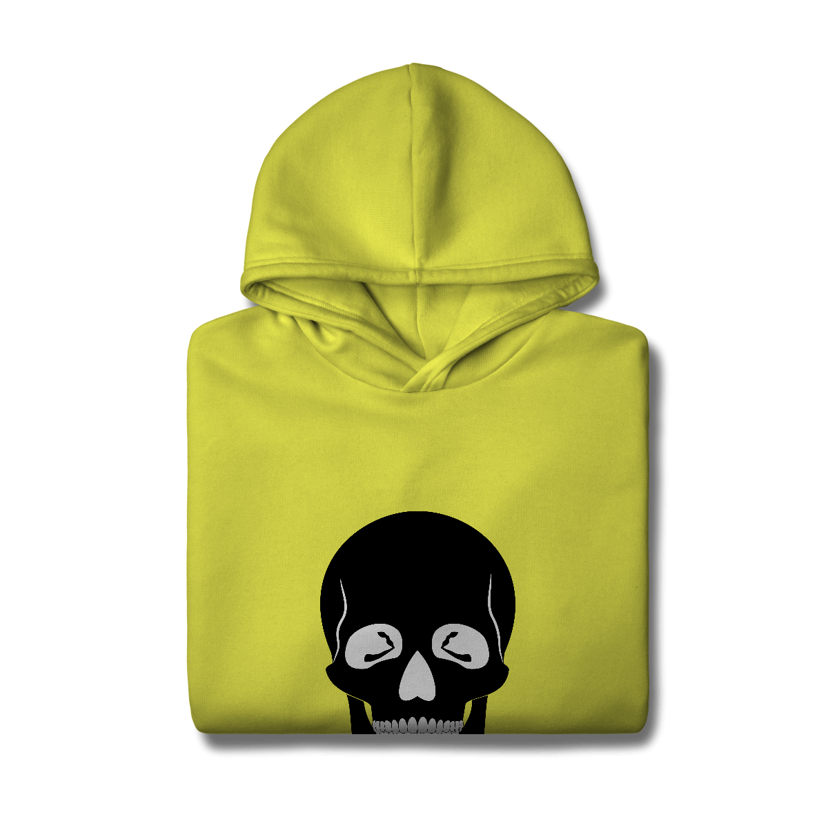 Casaco Moletom Quality Canguru Caveira Preta