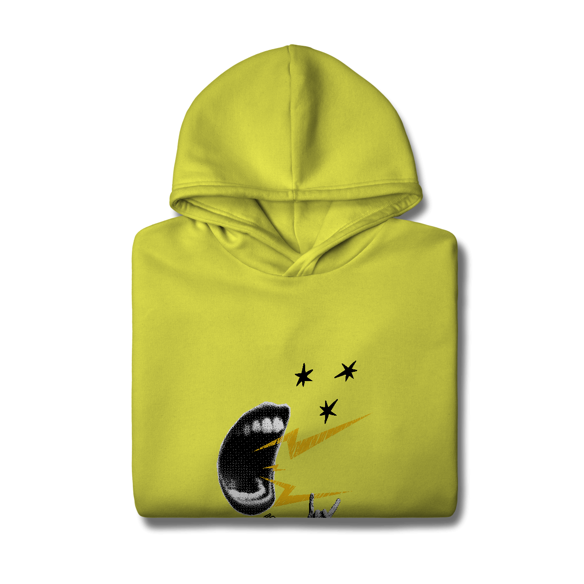 Casaco Moletom Quality Canguru Rock N Roll