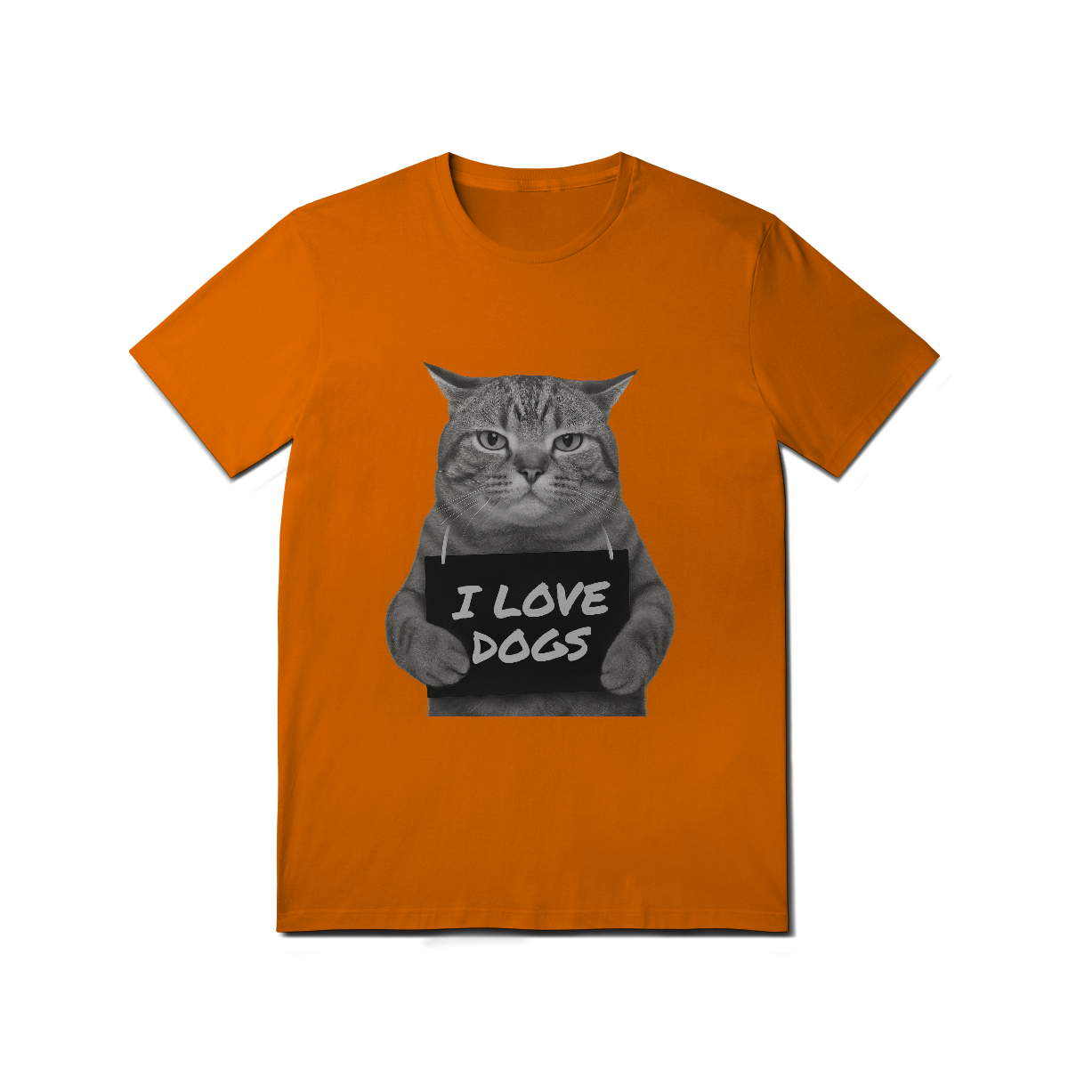 Camisa T-Shirt Quality I Love Dogs