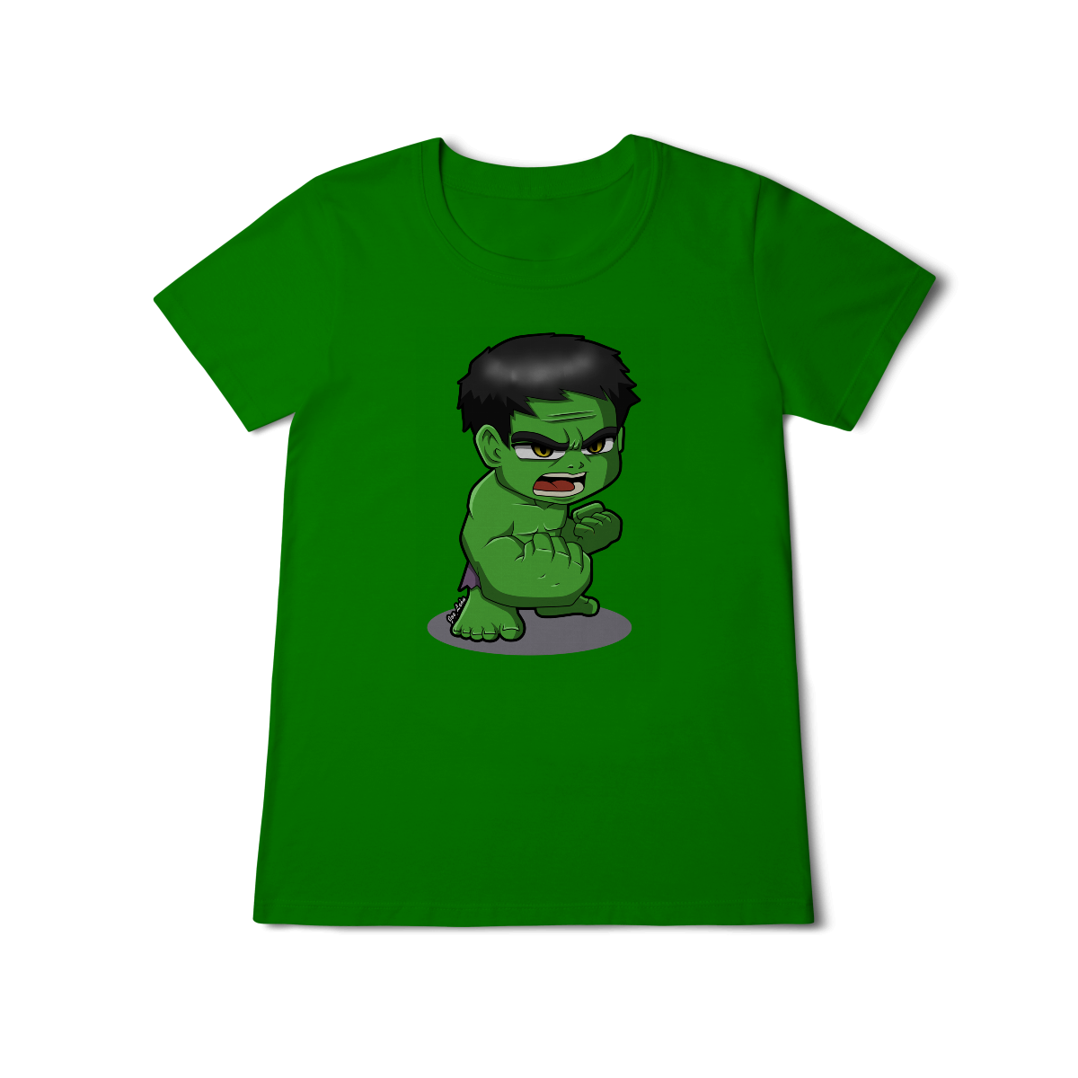 Camisa Baby Long Classic Hulk Esmaga
