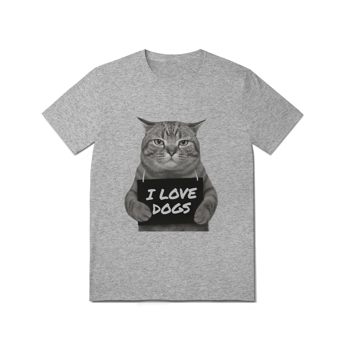 Camisa T-Shirt Quality I Love Dogs