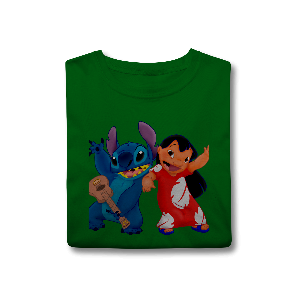 Camisa T-Shirt Classic Lilo e stitch Music