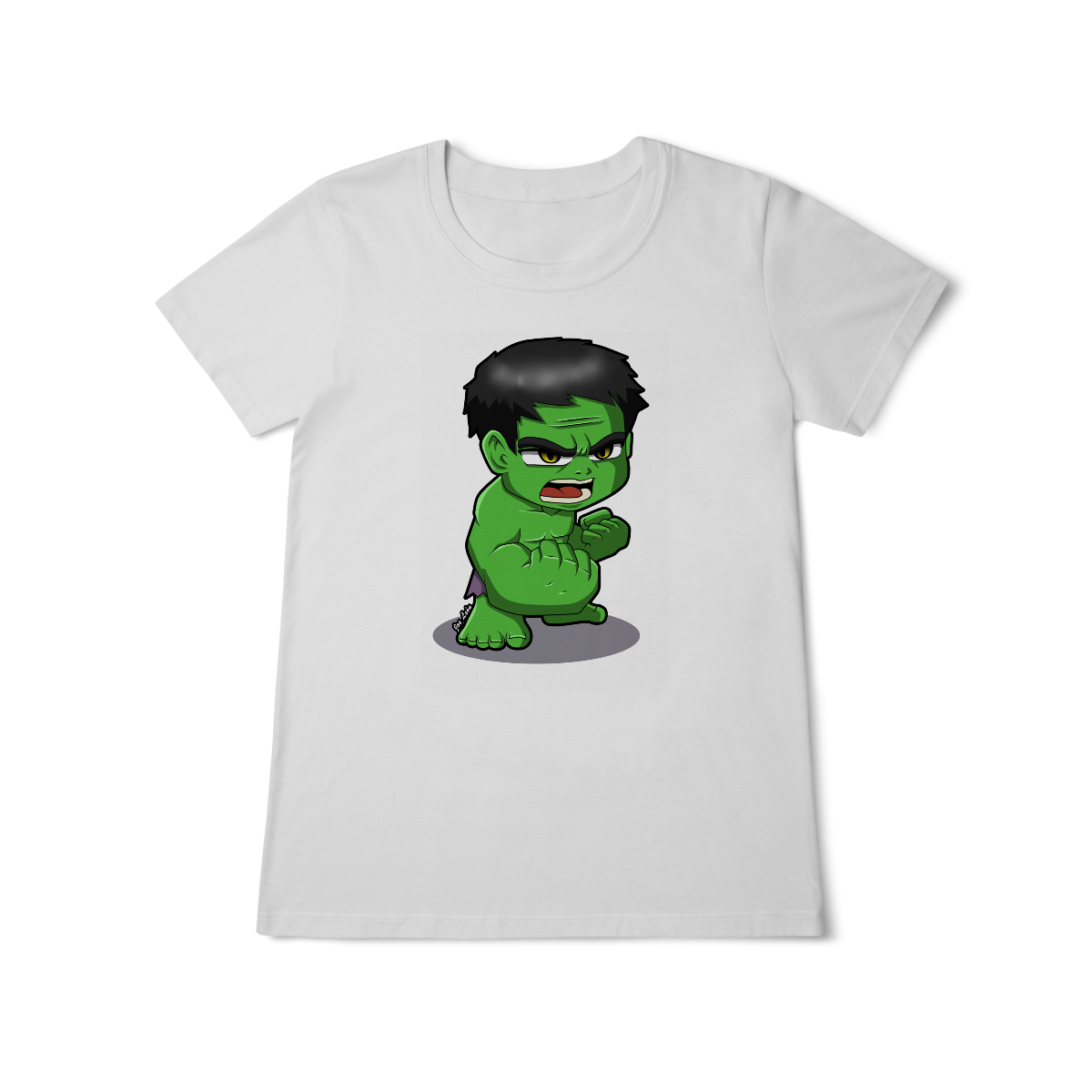 Camisa Baby Long Classic Hulk Esmaga