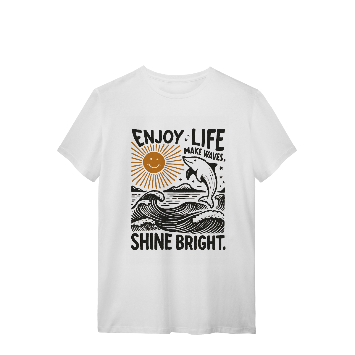 Camisa T-Shirt Quality Enjoy Life