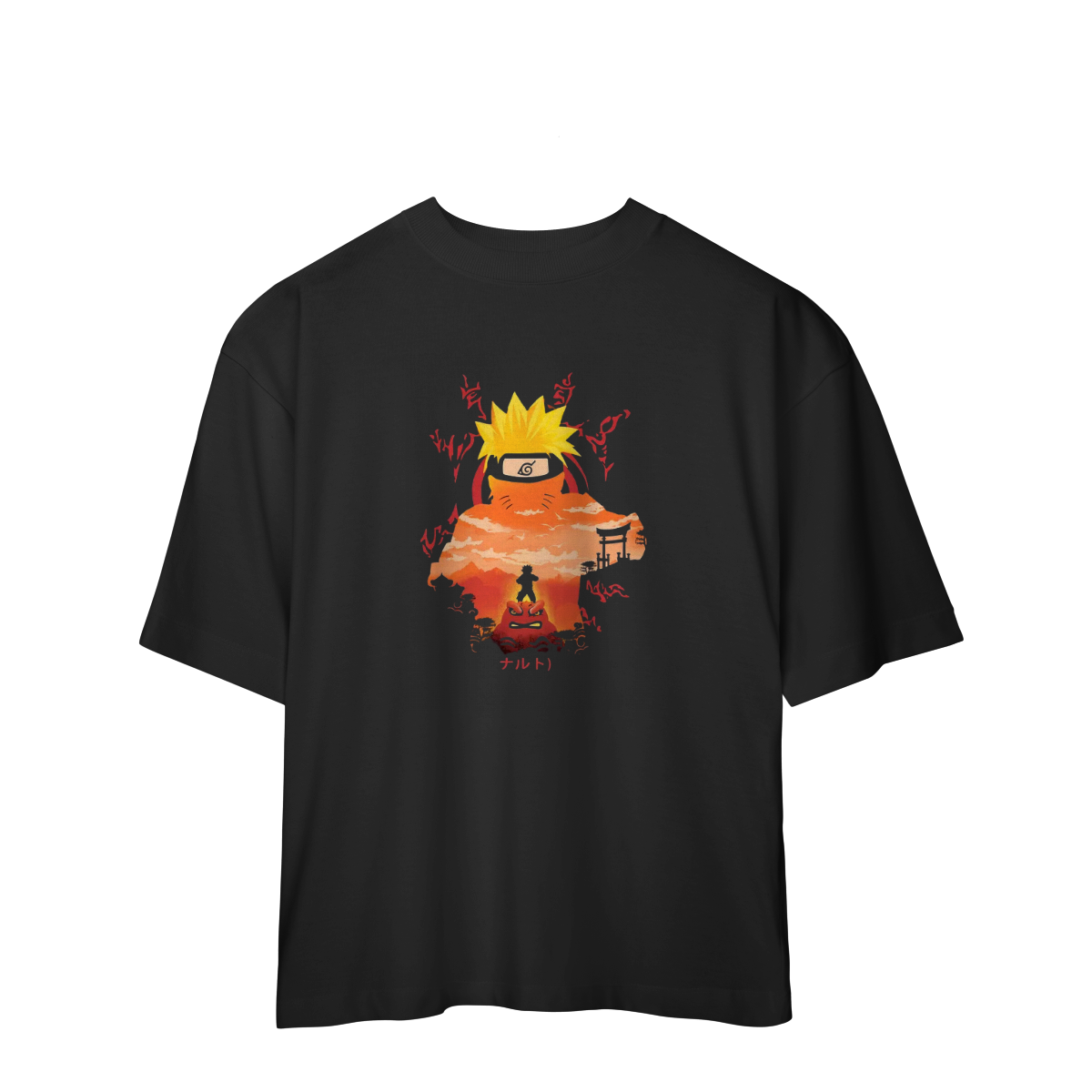 Camisa Oversized Naruto Sempai