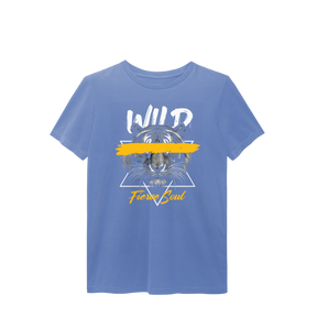 Camisa T-Shirt Estonada Lobo Wild