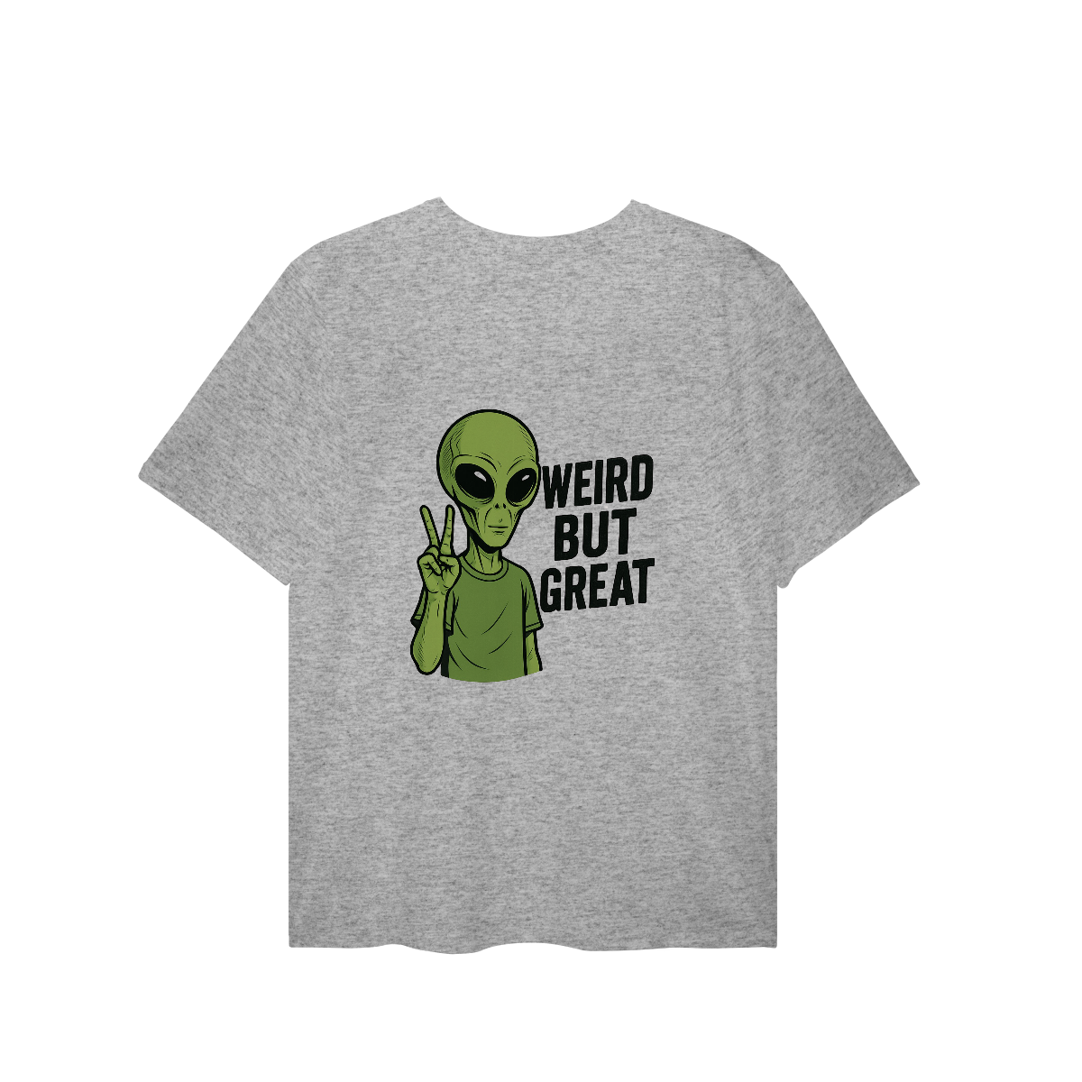 Camisa T-Shirt Plus Size Weird But Great