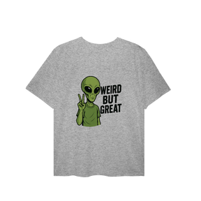 Camisa T-Shirt Plus Size Weird But Great