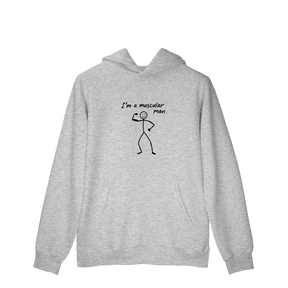 Moletom Prime Canguru I’m a Muscular Man