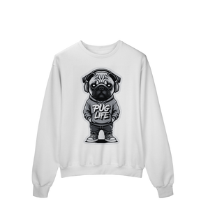 Moletom Quality Fechado Pug Life