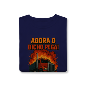 Camisa T-Shirt Classic Agora o Bicho Pega