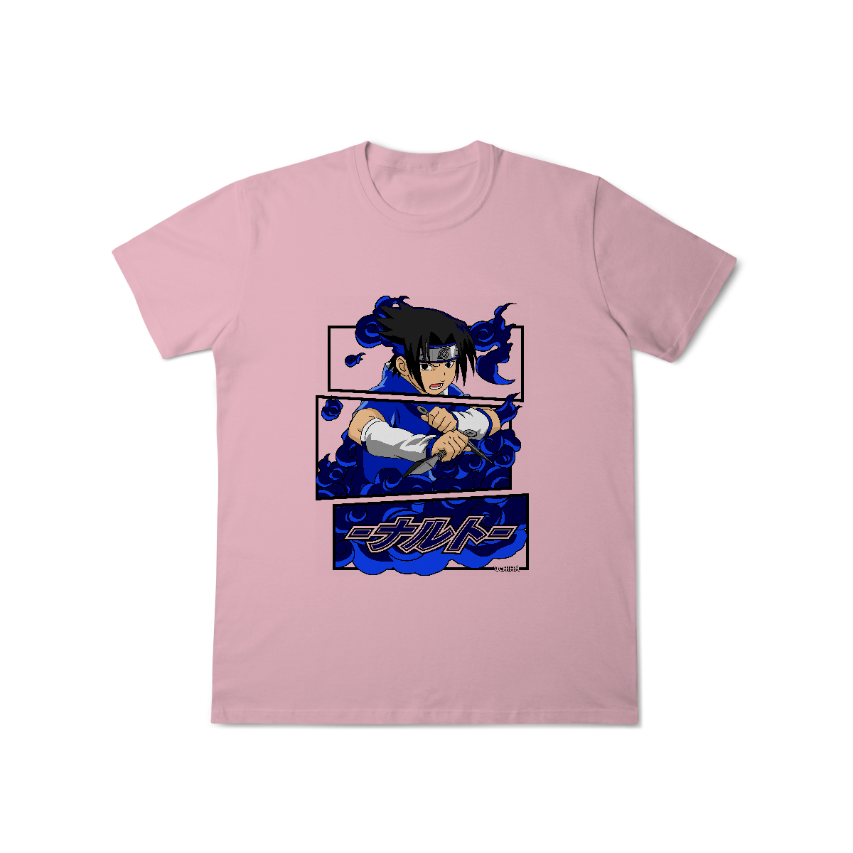 Camisa T-Shirt Classic Sasuke Naruto Clássico