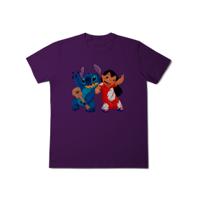 Camisa T-Shirt Classic Lilo e stitch Music