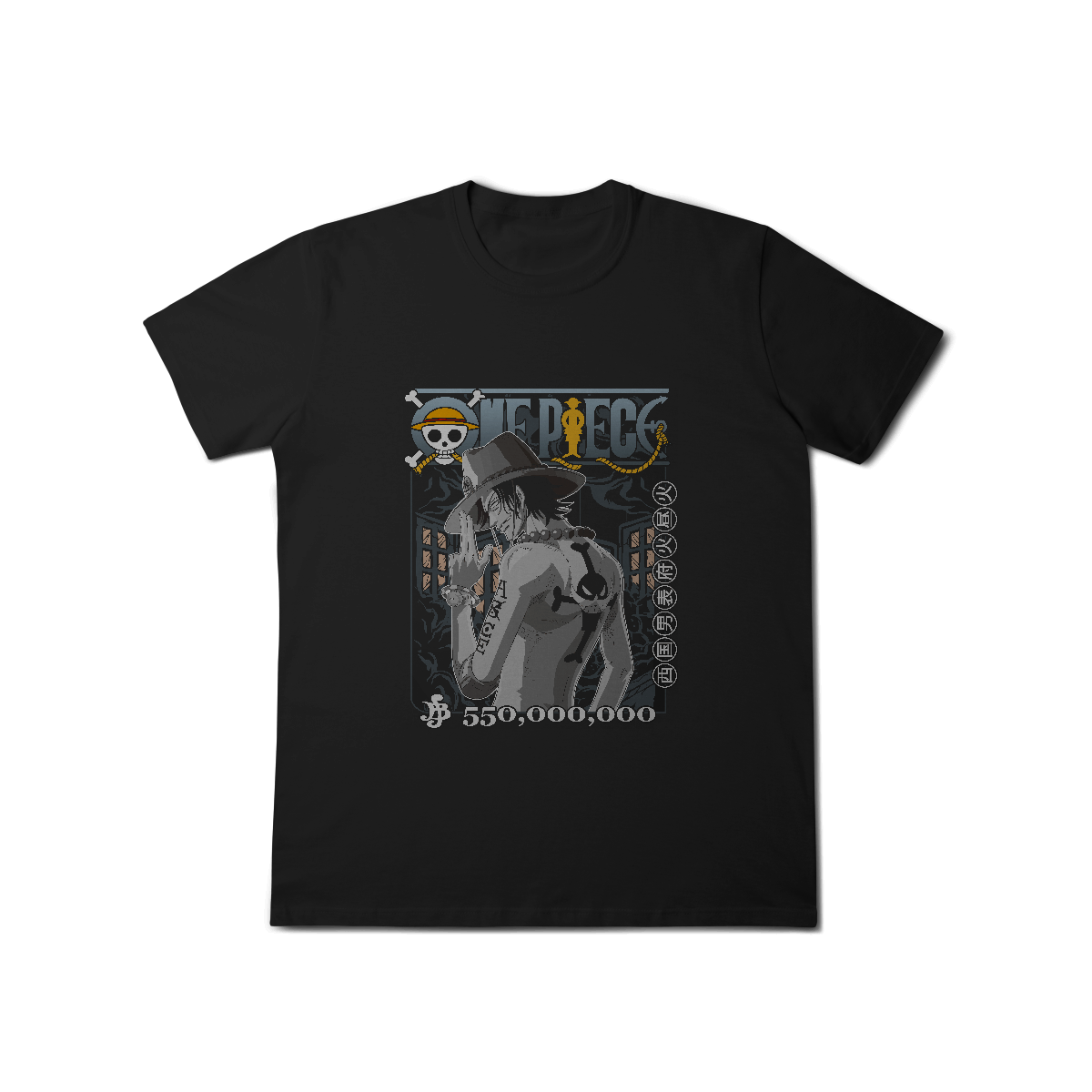 camisa T-Shirt Classic Portgas D. Ace One Piece