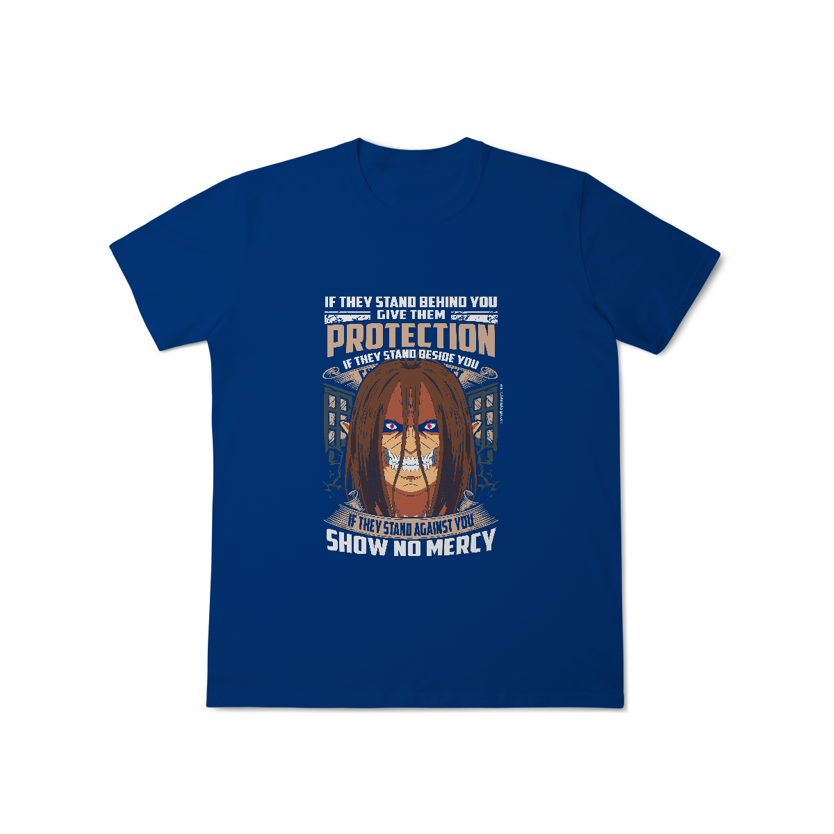 Camisa T-Shirt Classic Titã Eren – O Poder do Titã de Ataque