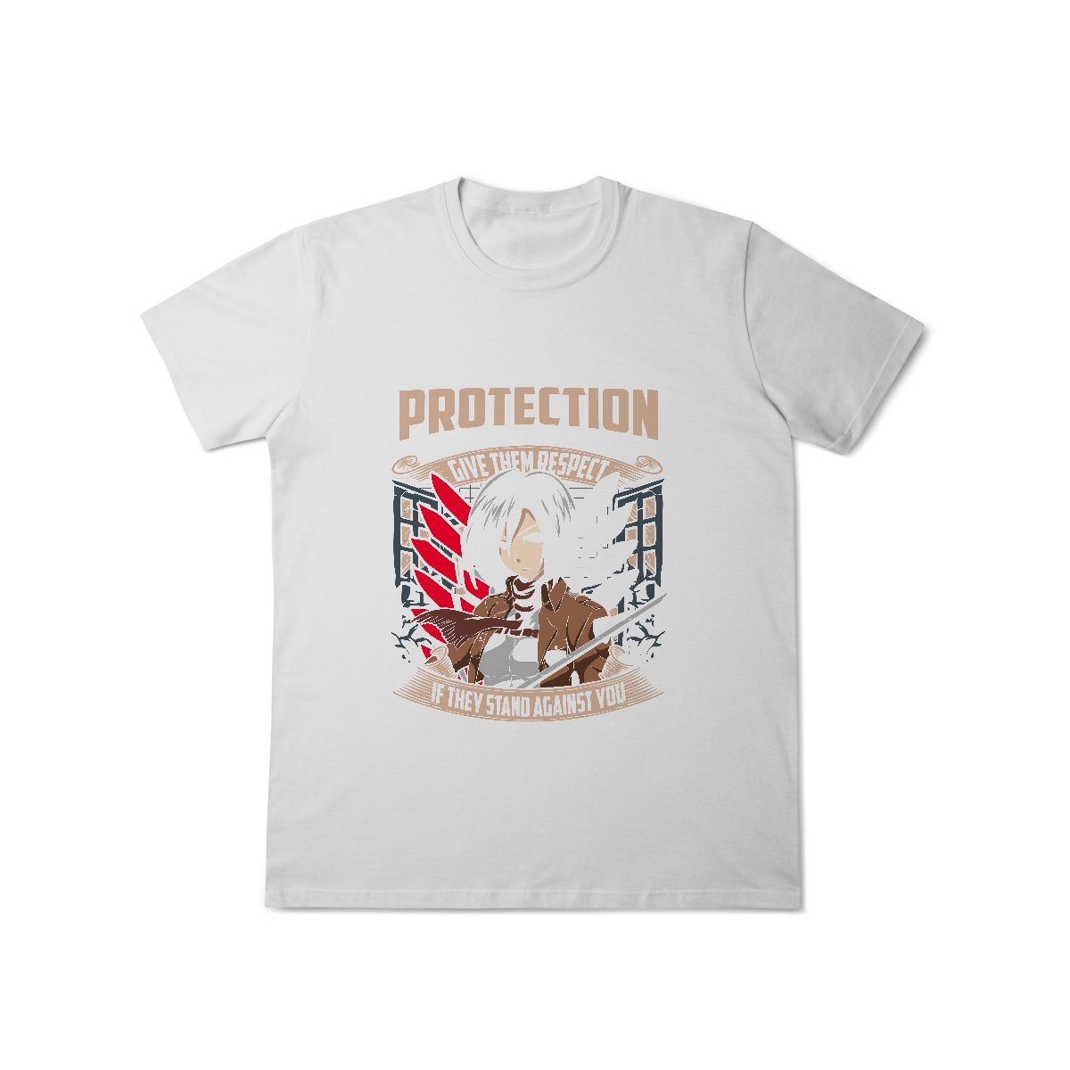 Camisa T-Shirt Classic Mikasa Ackerman Shingeki no Kyojin