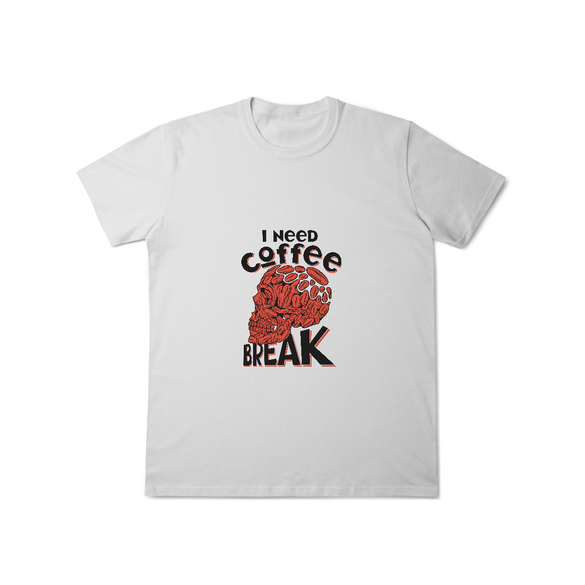 Camisa T-Shirt Classic I Need Coffee Break