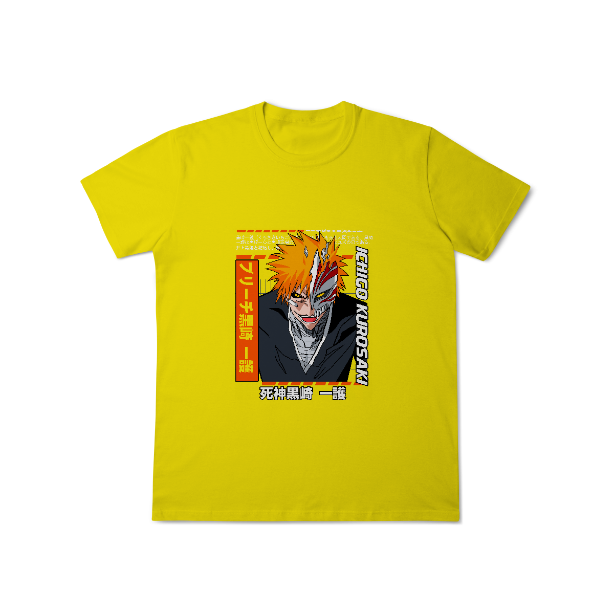 Camisa T-Shirt Classic Ichigo Kurosaki Imortal Bleach