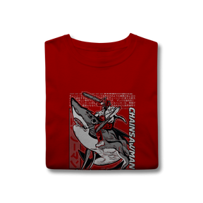Camisa T-Shirt Classic Chainsaw Man Denji Homem-Motosserra
