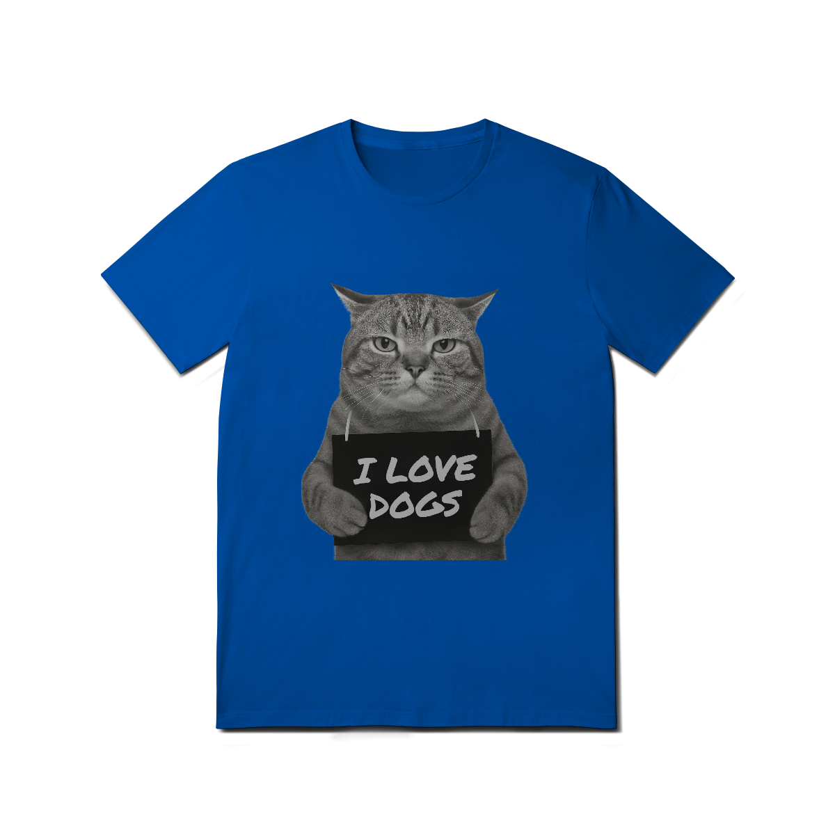 Camisa T-Shirt Quality I Love Dogs