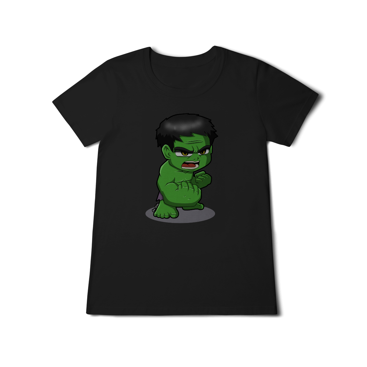 Camisa Baby Long Classic Hulk Esmaga