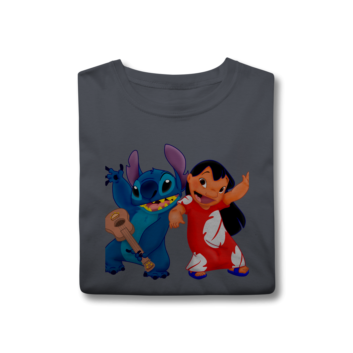 Camisa T-Shirt Classic Lilo e stitch Music